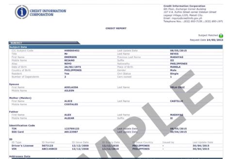 Credit Bureau: Credit Reports and Scores in Philippines .